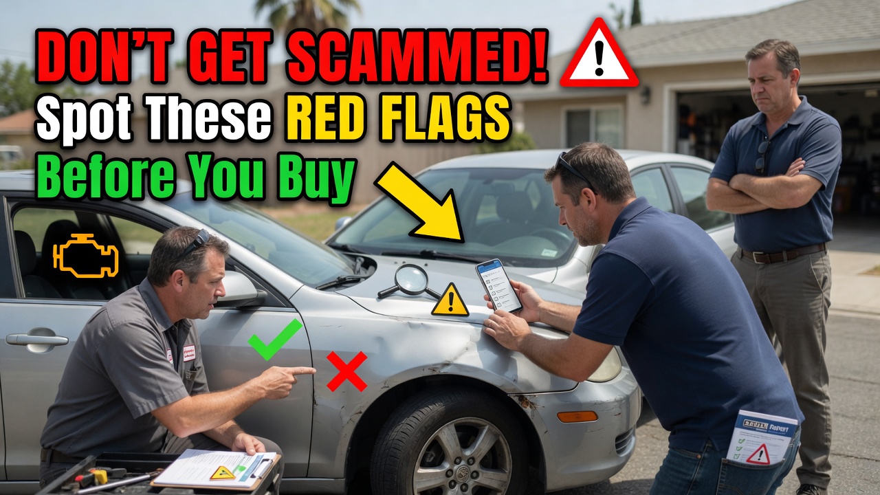 How to Avoid Used Car Scams: Red Flags Every Buyer Should Know