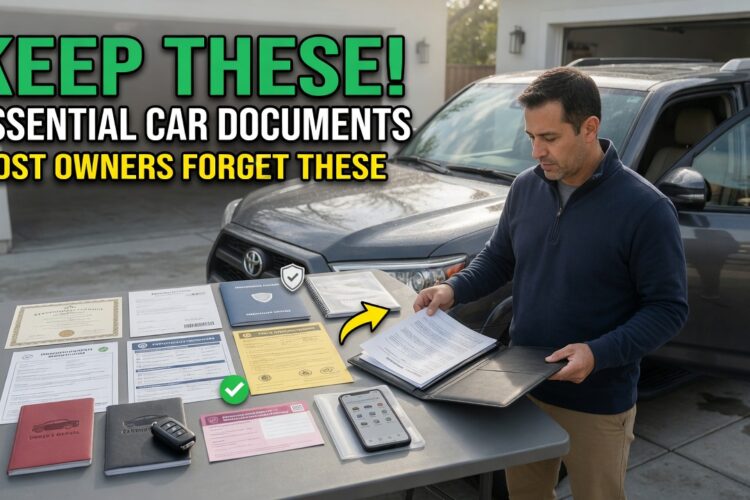 Essential Vehicle Documents Every Car Owner Should Keep