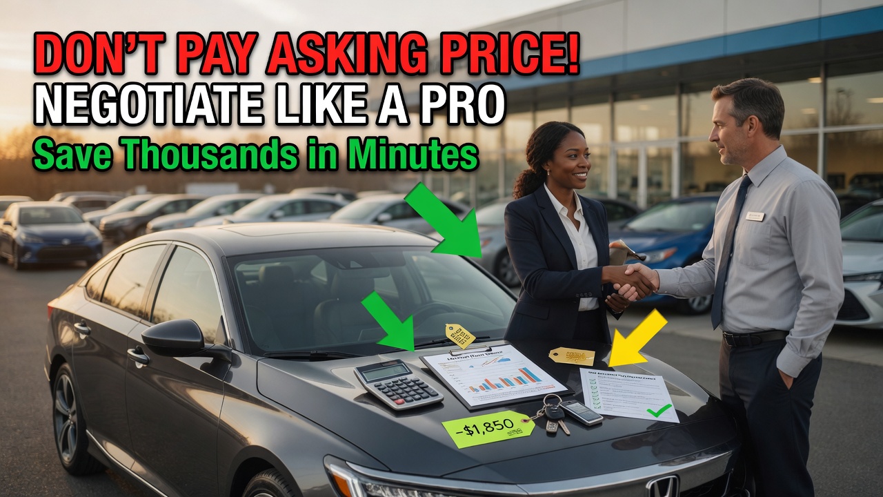 How to Negotiate the Price of a Used Car Like a Pro