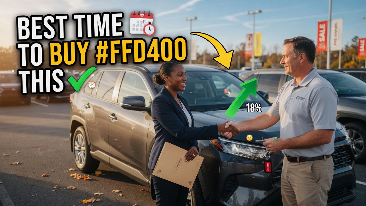 The Best Time of Year to Buy a Used Car